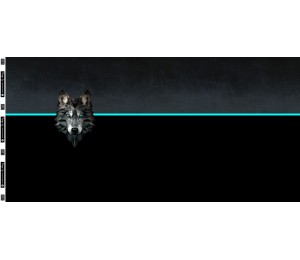 French Terry - Gloomy Hills by Thorsten Berger Wolfs Spirit